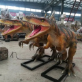 Life Size Velociraptor Model for Sale