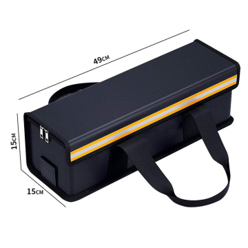 Large Capacity E-bike Battery Safe Bag: Explosion Proof and Fire Proof Lipobag for Charging and Storage