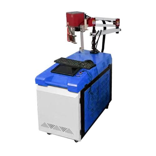 Máquina de solda Galvo a laser com braço oscilante