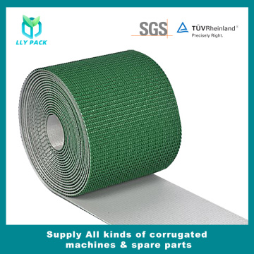 Black Green PVC Corrugated Cardboard Cardboard Belt