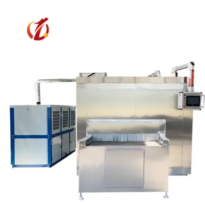 Tunnel Quick Freezing Machine for Frozen French Fries and Dumplings Production Line