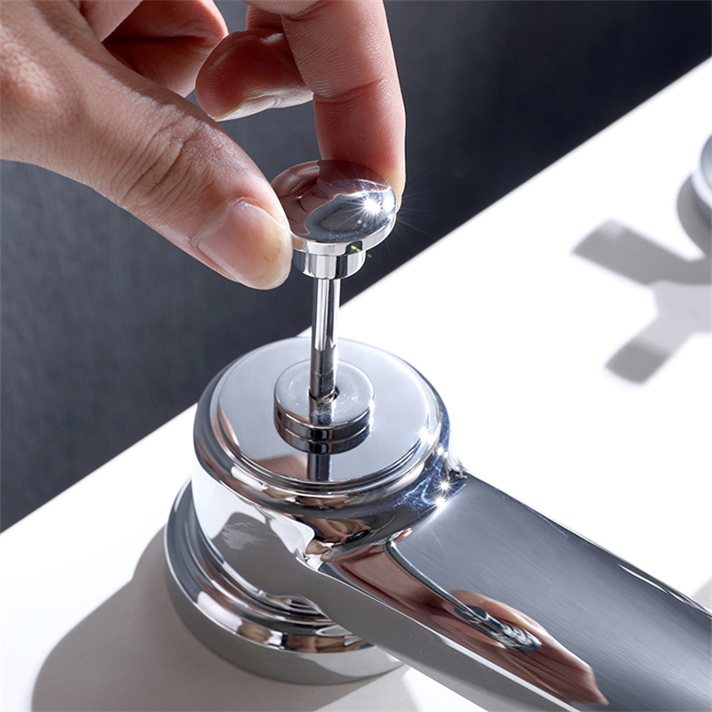 high quality Chrome Plated Bathroom Basin Faucet