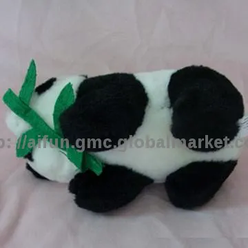 Plush Panda, Eating bamboo Soft Toys