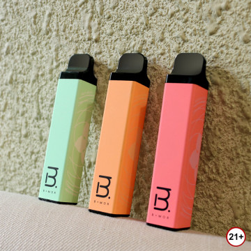 BMOR Vénus Kit de vape E-cigarette jetable 1200mAh 2500puffs