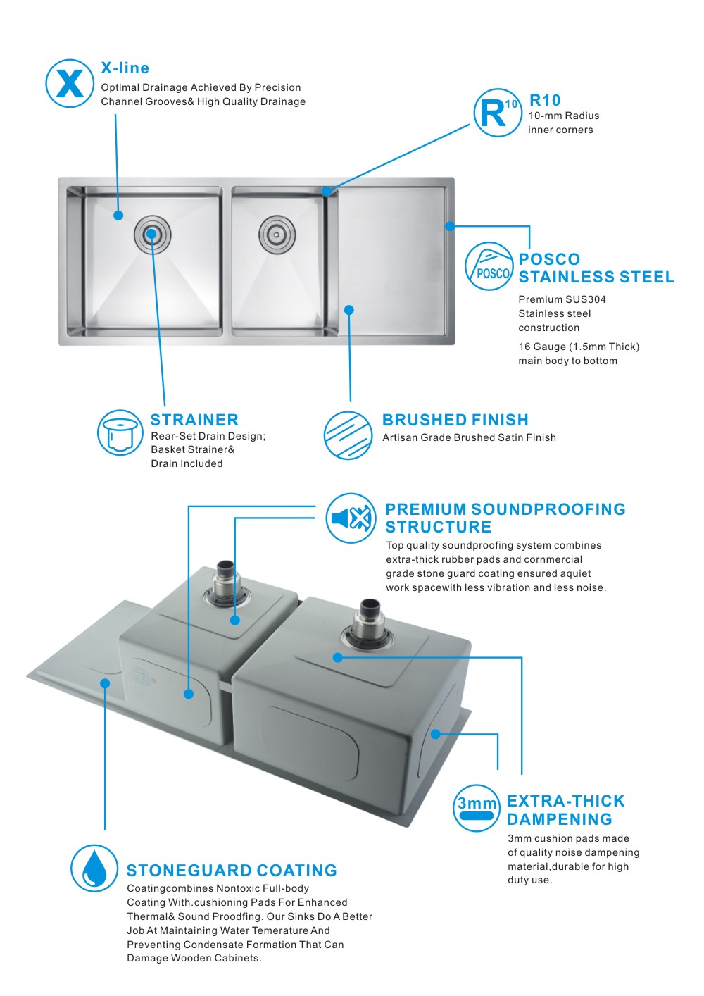 Drainboard Sink