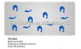 PVC anti-slip bath mat ,bathroom mat ,door mat