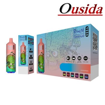 RANDM Tornado Vapes 9000 Puffs Rechargeable