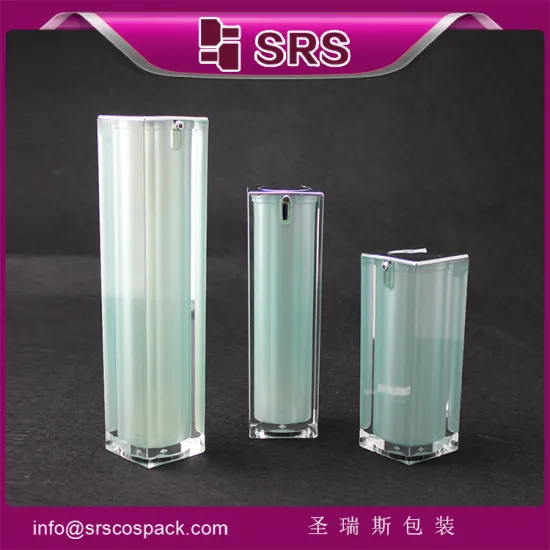 30ml 50ml Cosmetic Cream Bottle,cosmetic bottle ,square airless cometic bottle