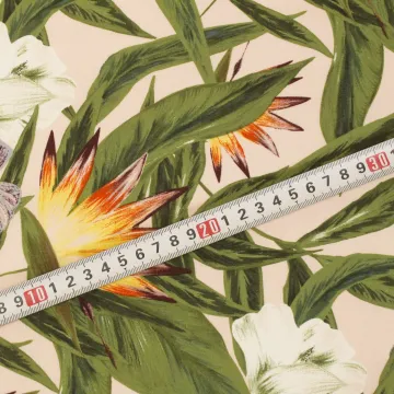 Summer Style Custom Fabric Printing: 100% Cotton Floral Digital Print for Shirts