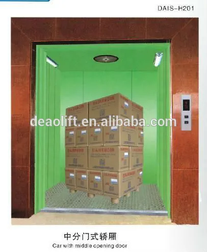 The Price of 1 ton Freight Elevator Cargo Elevator