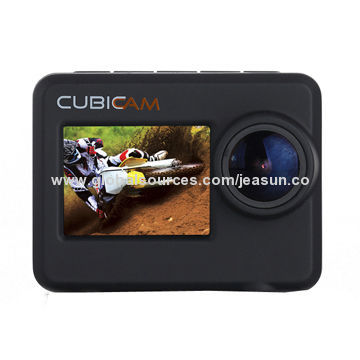 5MP Black 50m Waterproof High-definition Action Camera, 800mAh Capacity