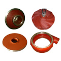 Slurry pump wheel impeller