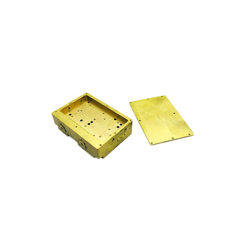 Brass Components CNC turning copper block parts Supplier