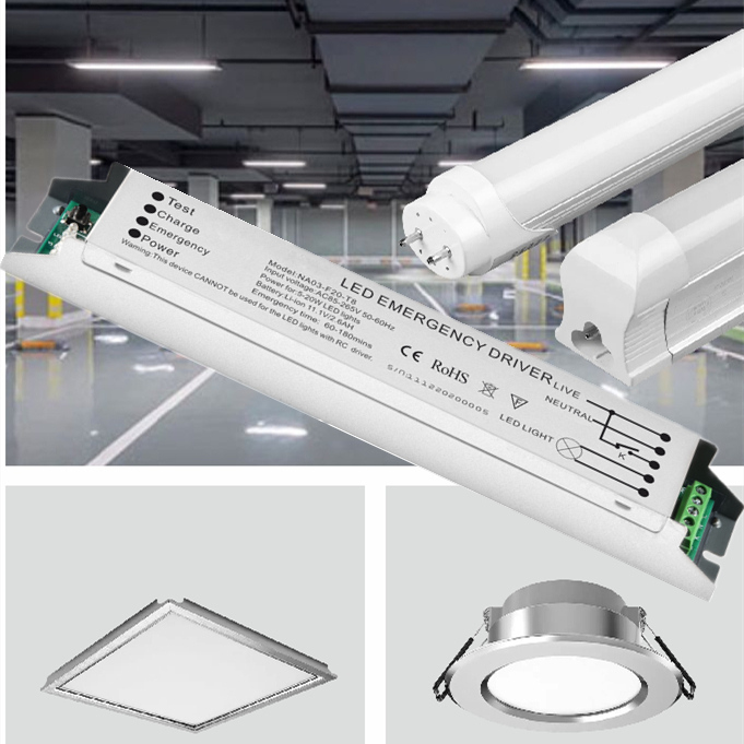 Ballast LED de emergencia para el tubo LED 18-20W