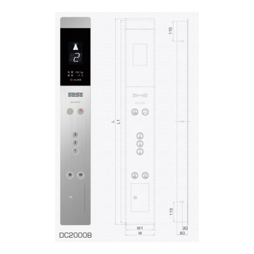 Elevator Cabin Operator Panel COP DC2000B