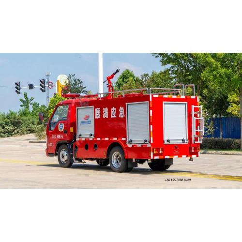 Foton single cab 2000L 4x2 water fire truck