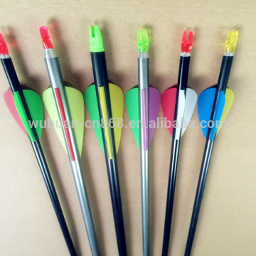 OEM Hot Sale Sale Fiber Fiber Arrow άξονα για κυνήγι, 2-3 "φτερό από καουτσούκ για βέλη