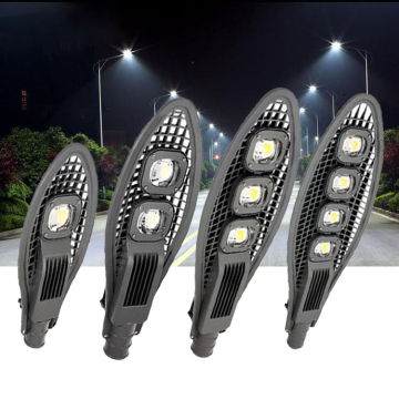 Durlitecn 50W-200W 야외 LED 도로 조명 코브라 헤드 가로등
