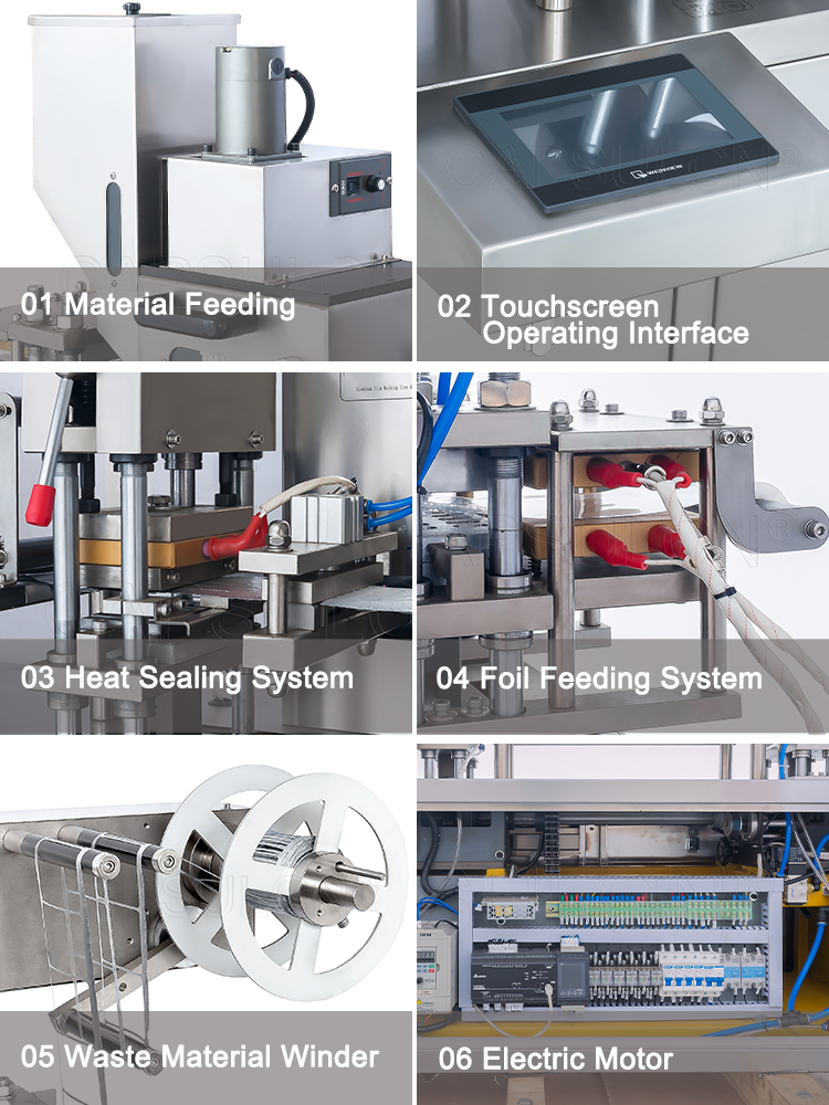Plastic High Frequency Blister Tablet Packing Machine