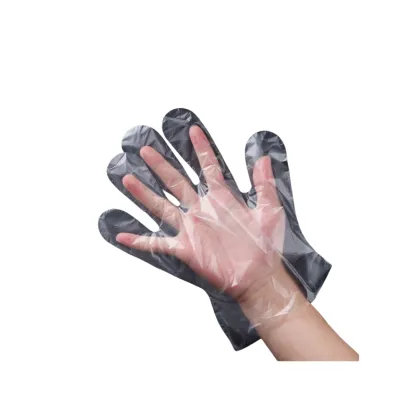 Customized Biodegradable Household Gloves: Thickened PE Disposable Plastics with Oil & Dirt Resistance