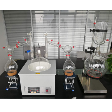 Kort de distillatiekit Kit Lab -apparaat voor de distillatiekit