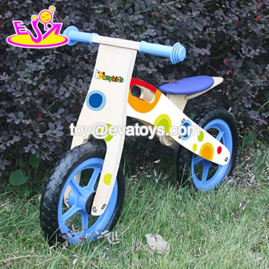 new design kids wooden walking bike W16C148