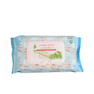 Unscented Flushable Baby Wipes จำนวนมาก
