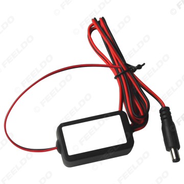 12V DC Car Camera Power Relay and Capacitor Filter Connector for Backup Camera