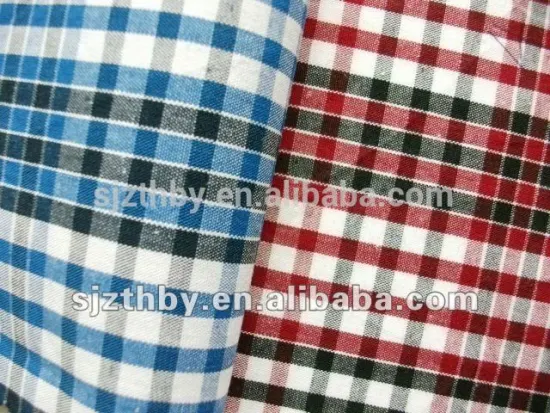cotton madras check fabrics