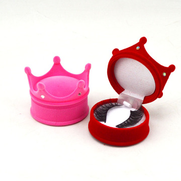 Pink and Blue 3D Mink Eyelash Case for Regular Length Lashes