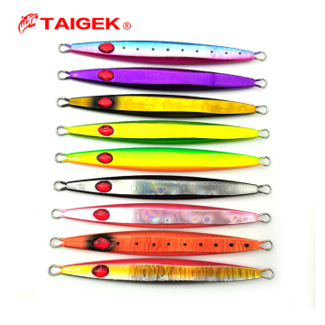 TAIGEK WEIHAI Factory Fast Sinking Jigging Lures - 100g, 120g, 150g, 180g Metal Jigs for Sea Fishing