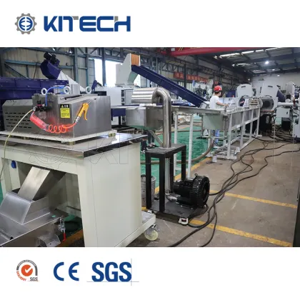 HDPE Plastic Scraps Noodle Cutting Pelletizer Cutter Machines