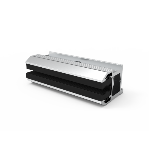 Мантаж канцавога заціску з тонкай плёнкі сонечнай батарэі