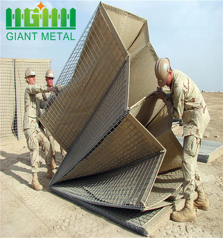 High Quality Military Galvanized Blast Wall Barrier