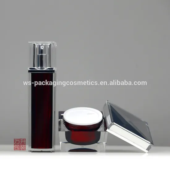 Cosmetic Packaging Square Luxury 50ml Container