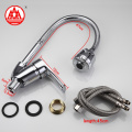 Modern bathroom sink tap single handle cold water chrome zinc basin faucets