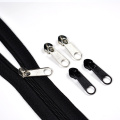 Nylon luggage zipper head