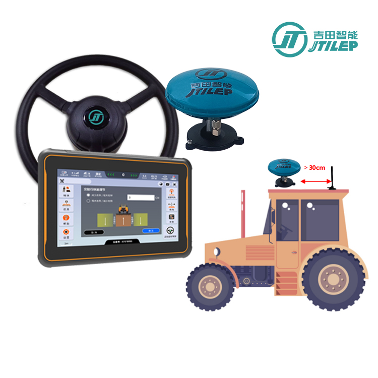 Sistema de direção automática para navegação por GPS de trator