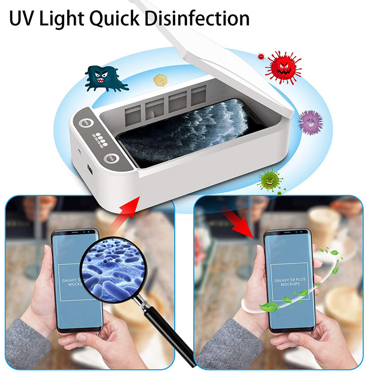 U Portable Cell Phone UV Sanitizer Sterilizer Box