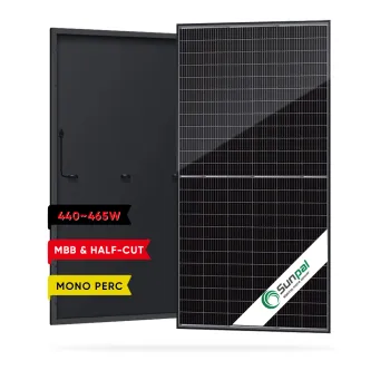 Sunpal 144Cell Half-Cut Large Wattage Solar PV Panels - Full Black Solar Energy Panel" 

However, to make it more SEO-friendly and concise, you might consider:

"Sunpal 144Cell Half-Cut 450-465W Full Black Solar Panel