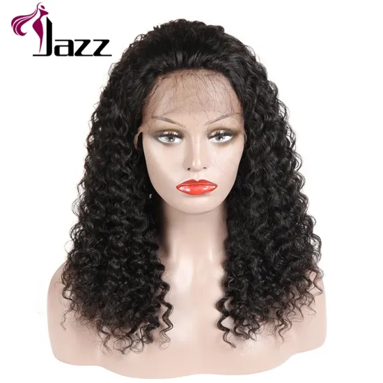Wholesale Unprocessed Virgin Afro Kinky Curly Human Hair Lace Front Wig