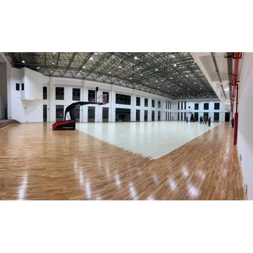 FIBA approved wooden floor for indoor sports