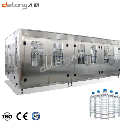 Full Automatic Spring Mineral Pure Water Filling Machine