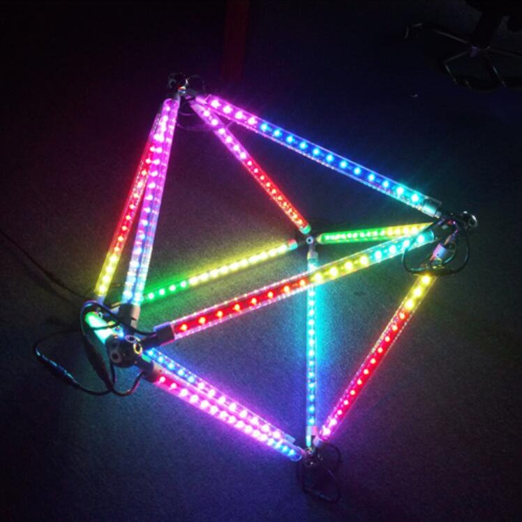 RGB LED Meteor Tube Light