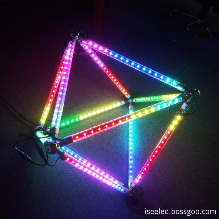 RGB LED Meteor Tube Light