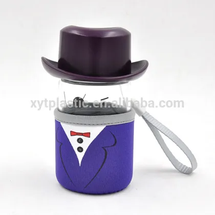 glass material safe hot water bottle drinking hot water bottle