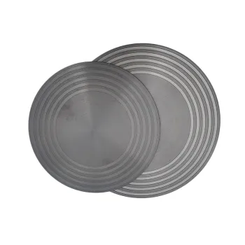 Round Metal Fast Defrosting Tray - Multifunction Quick Safe Food Thawing Board