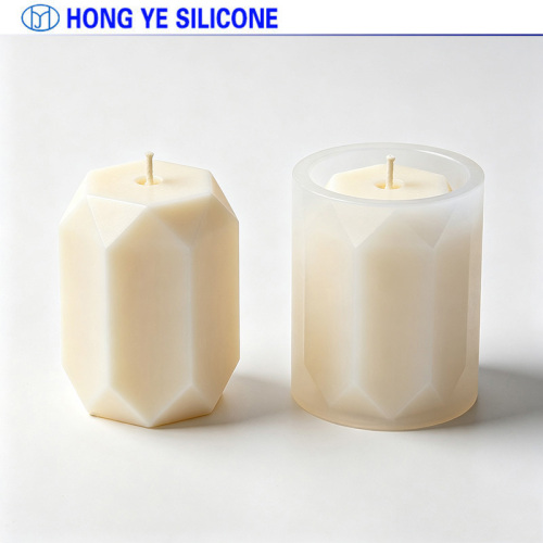 Anti-yellow silicone for crystal clear casting