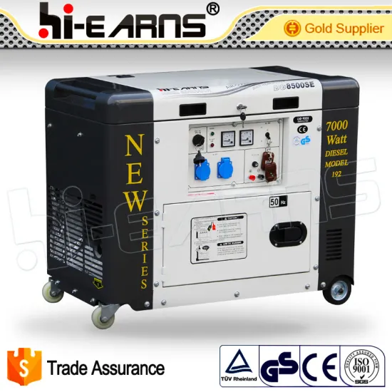 6KVA power silent home use good quality diesel generator