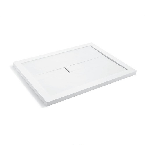 Rectangle White Color Shower Tray